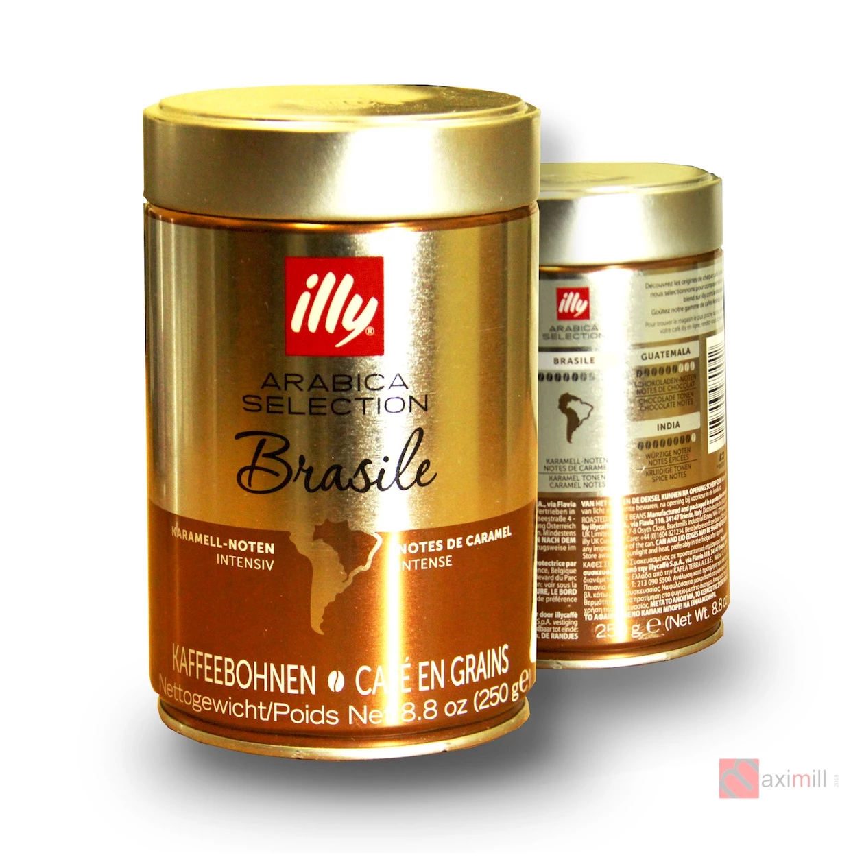 Кофе в зернах illy espresso Brasile