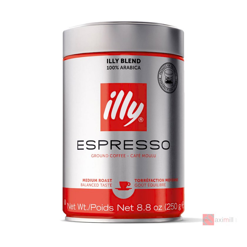 Кофе молотый illy espresso