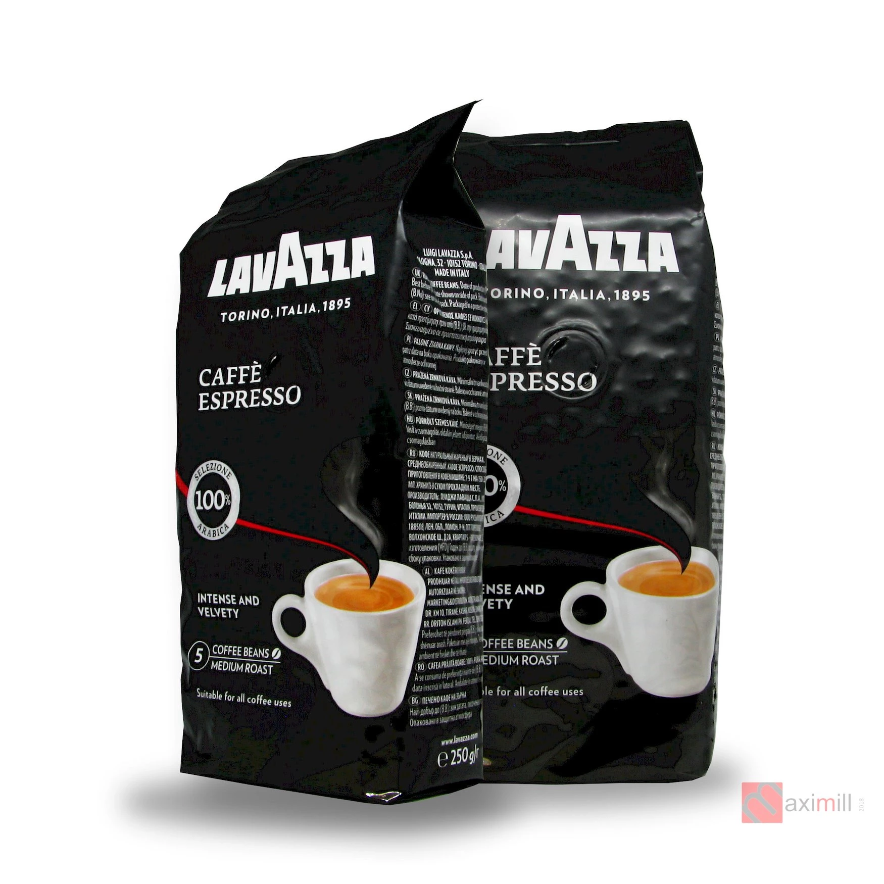 Кофе зерновой Lavazza Caffe Espresso Torino (в/у), 250 гр.