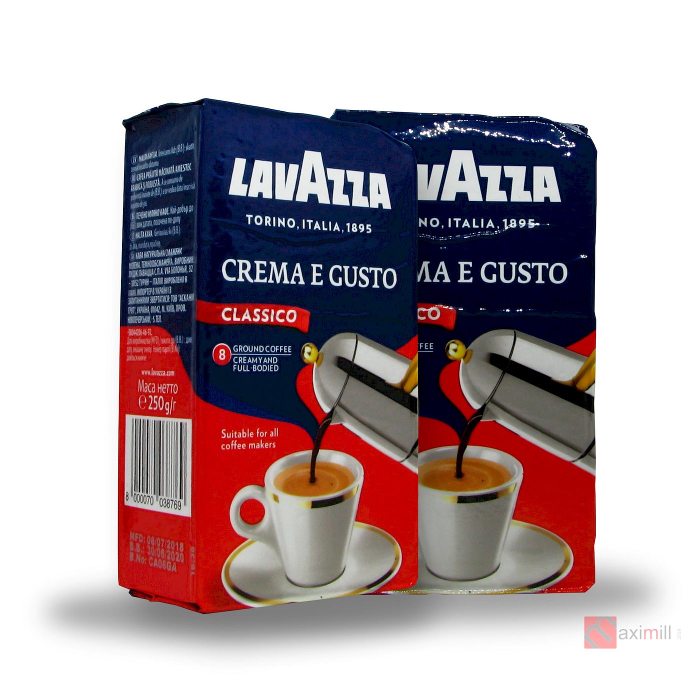 Кофе молотый Lavazza Crema E Gusto Classico (в/у)