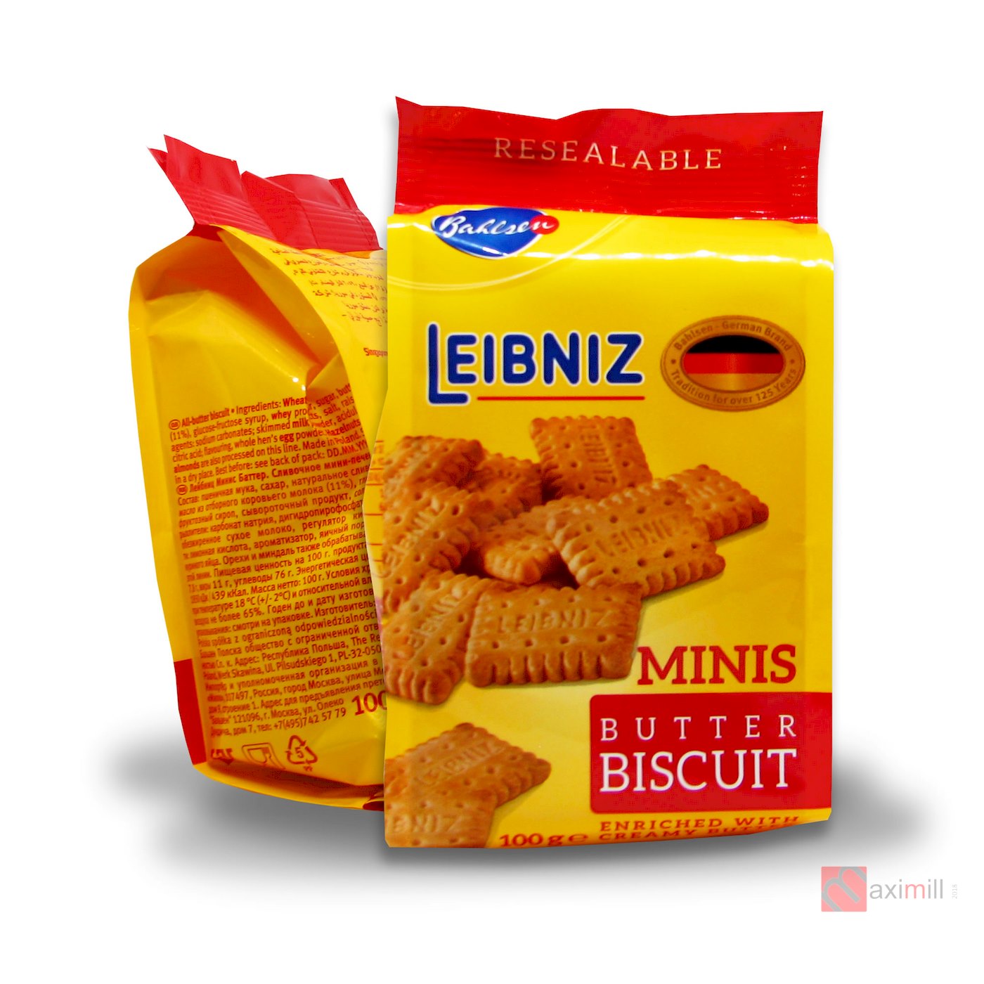 Печенье Minis Butter Biscuit Leibniz