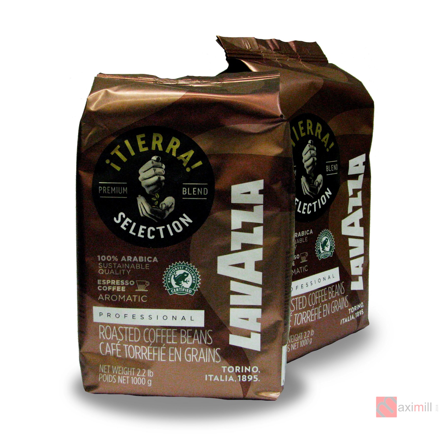 Кофе зерновой Lavazza Tierra Espresso Aromatic Professional