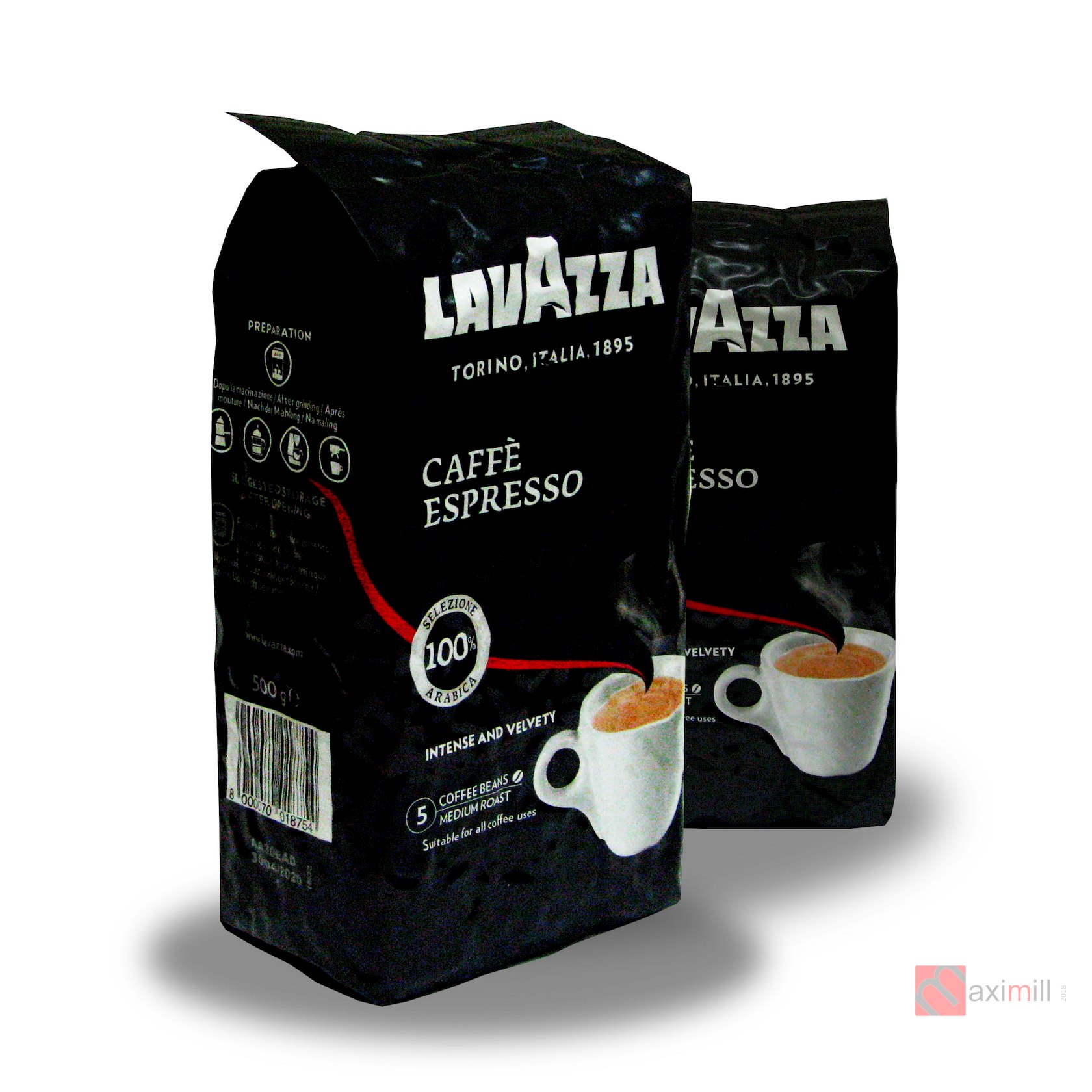 Кофе зерновой Lavazza Caffe Espresso, 500 гр
