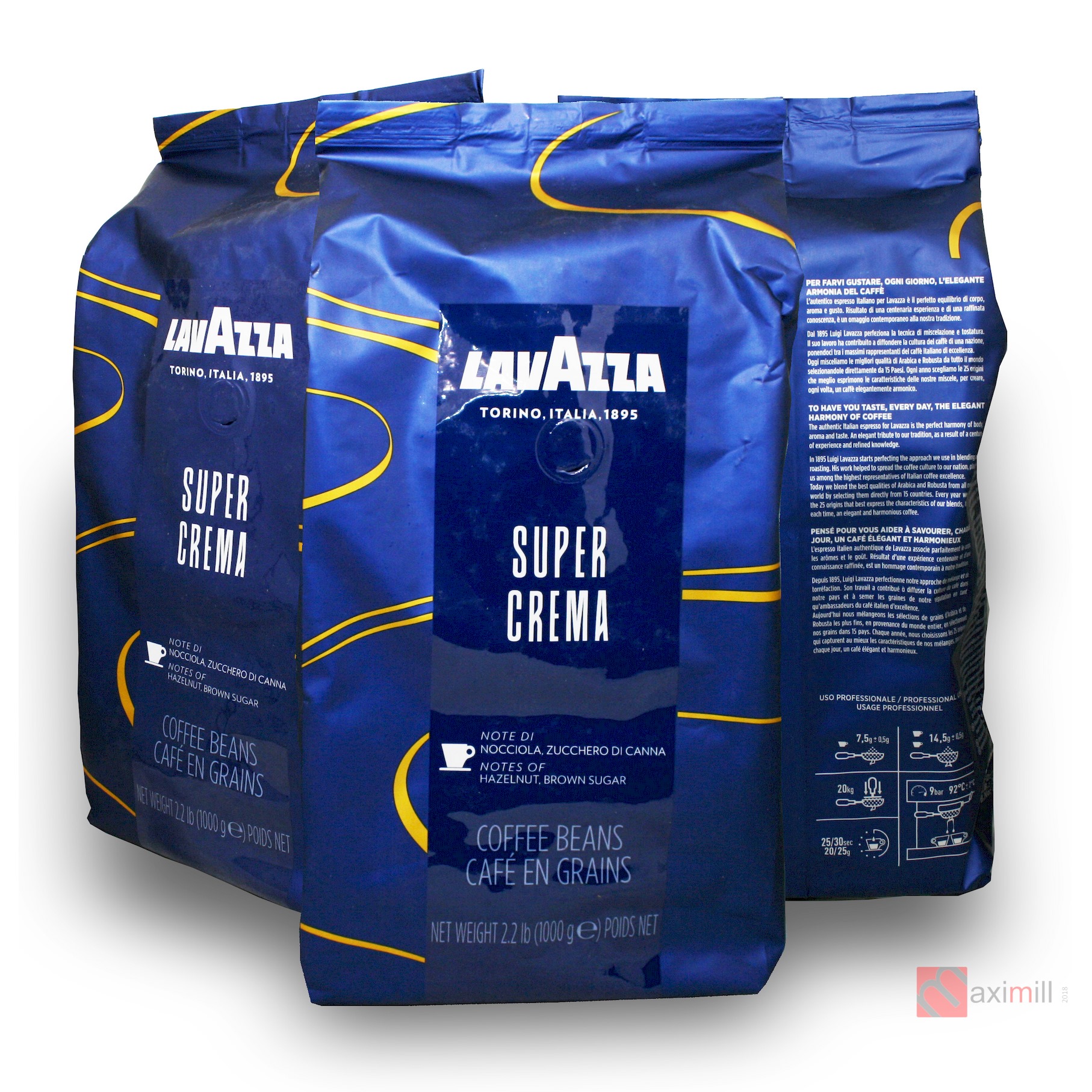 Кофе зерновой Lavazza Super Crema