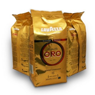 Кофе зерновой Lavazza Qualita Oro (в/у), 500 гр